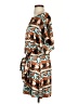 BCBGMAXAZRIA Print Brown Casual Dress Size XS - photo 5