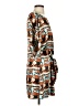 BCBGMAXAZRIA Print Brown Casual Dress Size XS - photo 4