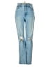 Madewell Hearts Blue Jeans Size 25 waist - photo 1