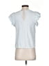 A New Day Blue Short Sleeve Top Size S - photo 2