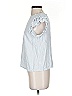 A New Day Blue Short Sleeve Top Size S - photo 5