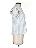 A New Day Blue Short Sleeve Top Size S - photo 4