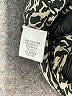 Dana Buchman 100% Polyester Animal Print Black 3/4 Sleeve Blouse Size L - photo 8