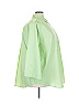 Roaman's Green 3/4 Sleeve Button-Down Shirt Size 30 (3X) - photo 4