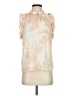 Caballero 100% Viscose Ivory Sleeveless Blouse Size S - photo 1