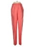 Unbranded 100% Silk Color Block Red Silk Pants Size 8 - photo 1
