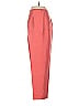 Unbranded 100% Silk Color Block Red Silk Pants Size 8 - photo 5