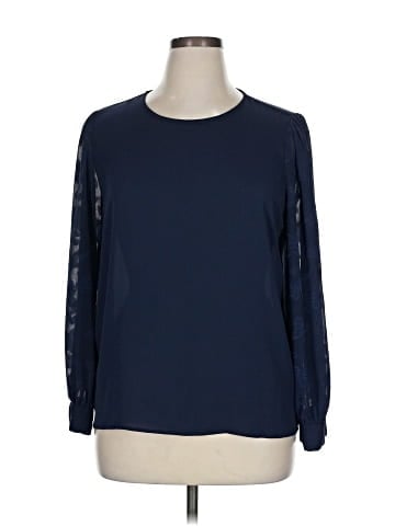 Pleione Long Sleeve Blouse (view 1)