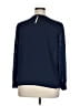 Pleione 100% Polyester Blue Long Sleeve Blouse Size XL - photo 2