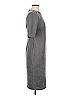 Anne Klein Solid Gray Casual Dress Size 6 - photo 4