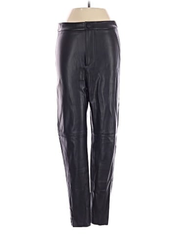 Zara Faux Leather Pants (view 1)