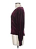 1.State Burgundy Long Sleeve Blouse Size L - photo 5