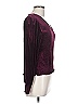 1.State Burgundy Long Sleeve Blouse Size L - photo 4