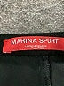 Marina Sport Solid Black Active Pants Size (L) - photo 4