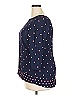 Joules Polka Dots Blue 3/4 Sleeve Blouse Size 14 - photo 5