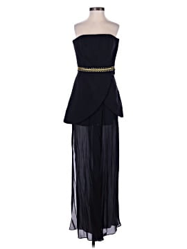 kylie jenner black dress with crown Hien Sequin Halter Maxi Dress - Black/Ivory