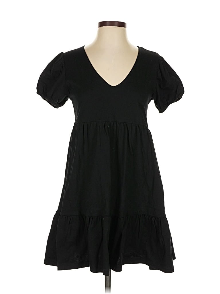 Pre-owned Sun-deh Casual Dress In Black