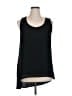 August Silk Black Sleeveless Blouse Size XL - photo 1