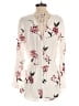 Unbranded 100% Rayon Floral Ivory Romper Size S - photo 2