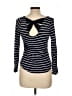 Chris & Carol Black Long Sleeve Top Size L - photo 2