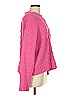 American Eagle Outfitters 100% Polyester Hearts Pink Pullover Sweater Size M - photo 4