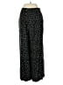 Vetta 100% Tencel Hearts Black Casual Pants Size 4 - photo 2