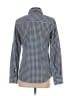 J.Crew 100% Cotton Checkered-gingham Blue Long Sleeve Button-Down Shirt Size 4 - photo 2