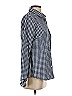 J.Crew 100% Cotton Checkered-gingham Blue Long Sleeve Button-Down Shirt Size 4 - photo 4