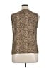 Unbranded Brown Sleeveless Blouse Size XL - photo 2