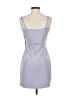 Hours Solid Gray Cocktail Dress Size S - photo 2