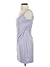Hours Solid Gray Cocktail Dress Size S - photo 5