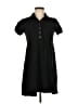 DKNY Solid Black Casual Dress Size M - photo 1