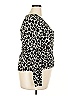 Merona Animal Print Black Cardigan Size XXL - photo 4