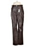 Gap 100% Polyester Brown Faux Leather Pants Size 27 waist - photo 1