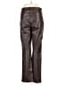 Gap 100% Polyester Brown Faux Leather Pants Size 27 waist - photo 2