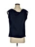MICHAEL Michael Kors 100% Polyester Blue Sleeveless Blouse Size XS - photo 1