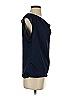 MICHAEL Michael Kors 100% Polyester Blue Sleeveless Blouse Size XS - photo 4