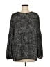 Ann Taylor LOFT 100% Polyester Black Long Sleeve Blouse Size M - photo 1
