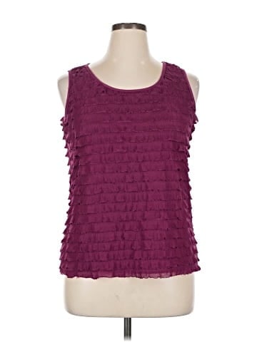 NY Collection Sleeveless Blouse (view 1)