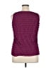 NY Collection Burgundy Sleeveless Blouse Size 1X - photo 2