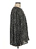 Ann Taylor LOFT 100% Polyester Black Long Sleeve Blouse Size M - photo 4