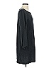 Ann Taylor LOFT Solid Gray Casual Dress Size S - photo 4