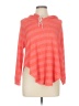SJS Solid Stripes Orange Pullover Sweater Size M - photo 1