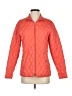 Lands' End 100% Polyester Argyle Orange Jacket Size XS - photo 1