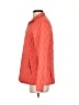 Lands' End 100% Polyester Argyle Orange Jacket Size XS - photo 5