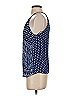 Renee C. Blue Sleeveless Blouse Size S - photo 5