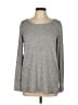 Coco And Main Gray Long Sleeve T-Shirt Size L - photo 1