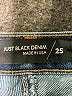 Just Black Blue Jeans Size 25 waist - photo 7