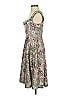 Mcginn 100% Polyester Floral Gray Cocktail Dress Size 32 - photo 5