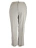 Ruby Rd. Solid Gray Khakis Size 18 - photo 1